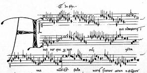 Manuscript van Guiillaume Dufay